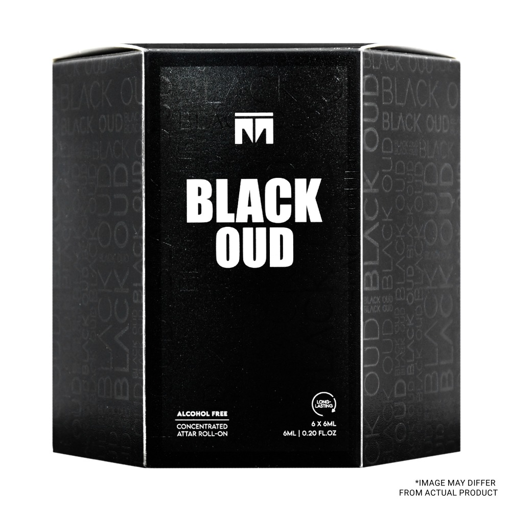 Black Oud - Attar Roll-On - 6 x 6ml - Outer Box Not Included - Image 3